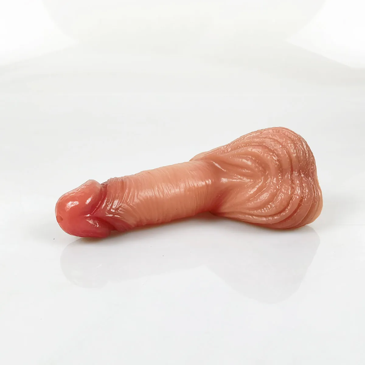 MRIMIN Handmade Trans Penis Sleeve Extender Realistic Textured Cock Extender STP Packer-PES10