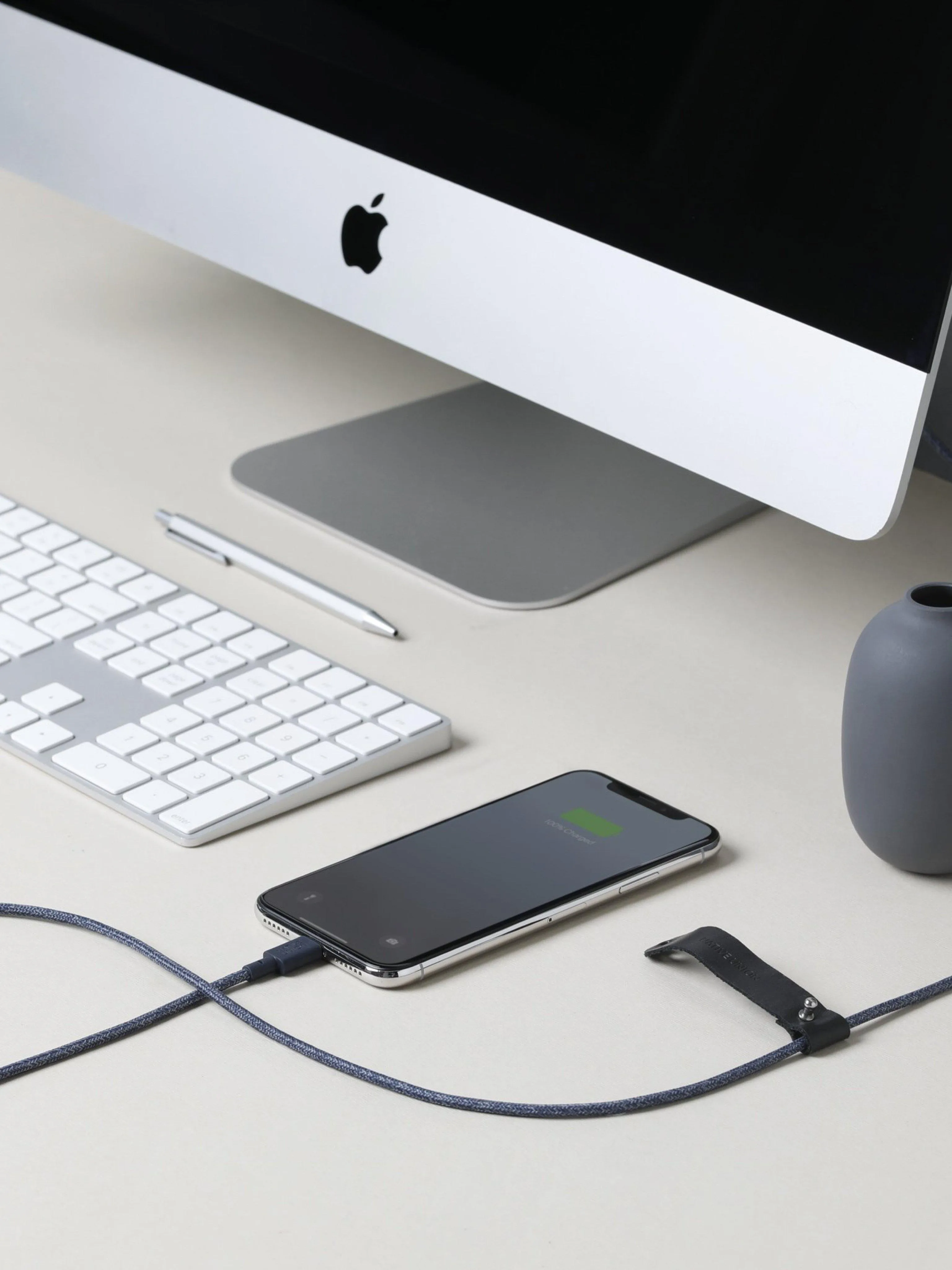 Native Union Belt Cable USB-A to Lightning Indigo 1.2M