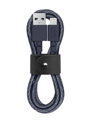 Native Union Belt Cable USB-A to Lightning Indigo 1.2M