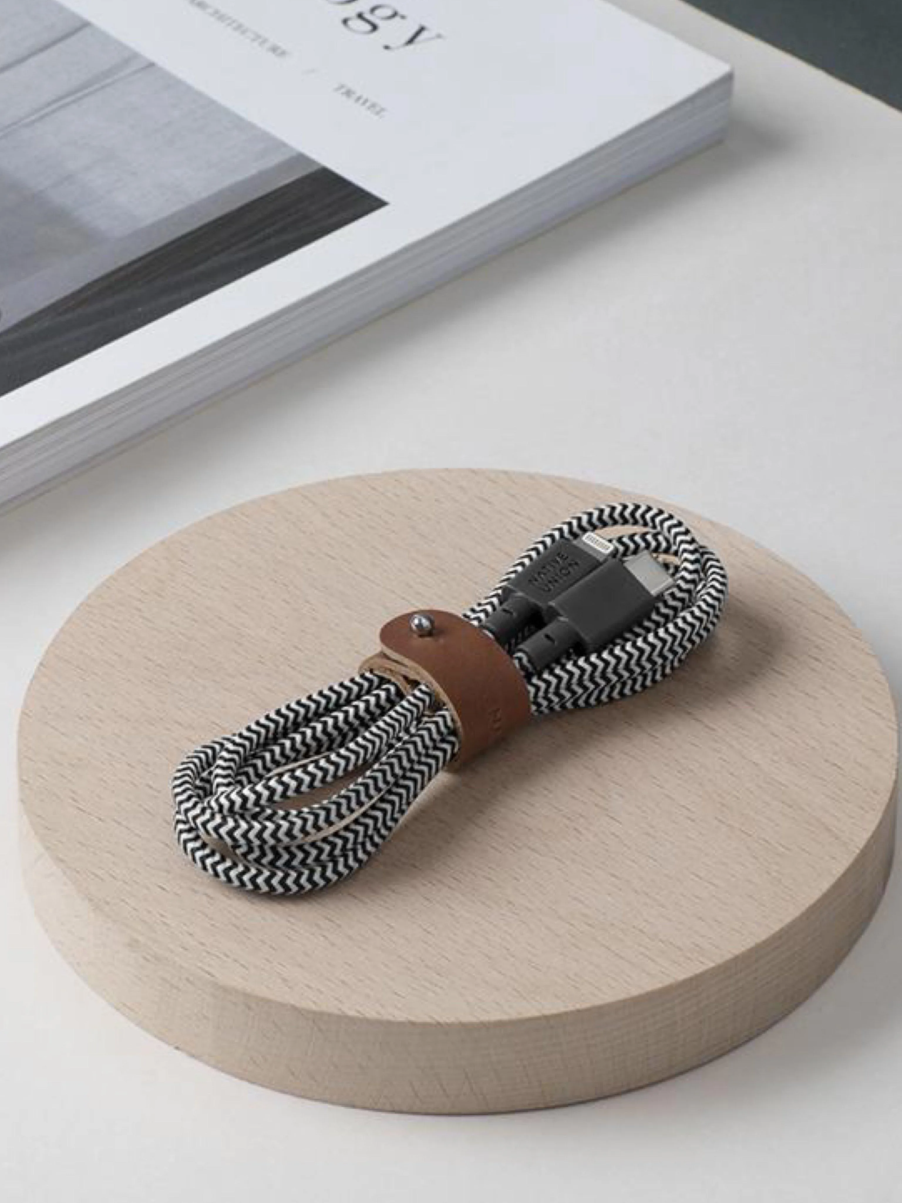 Native Union Belt Cable USB-C to Lightning Zebra 1.2M