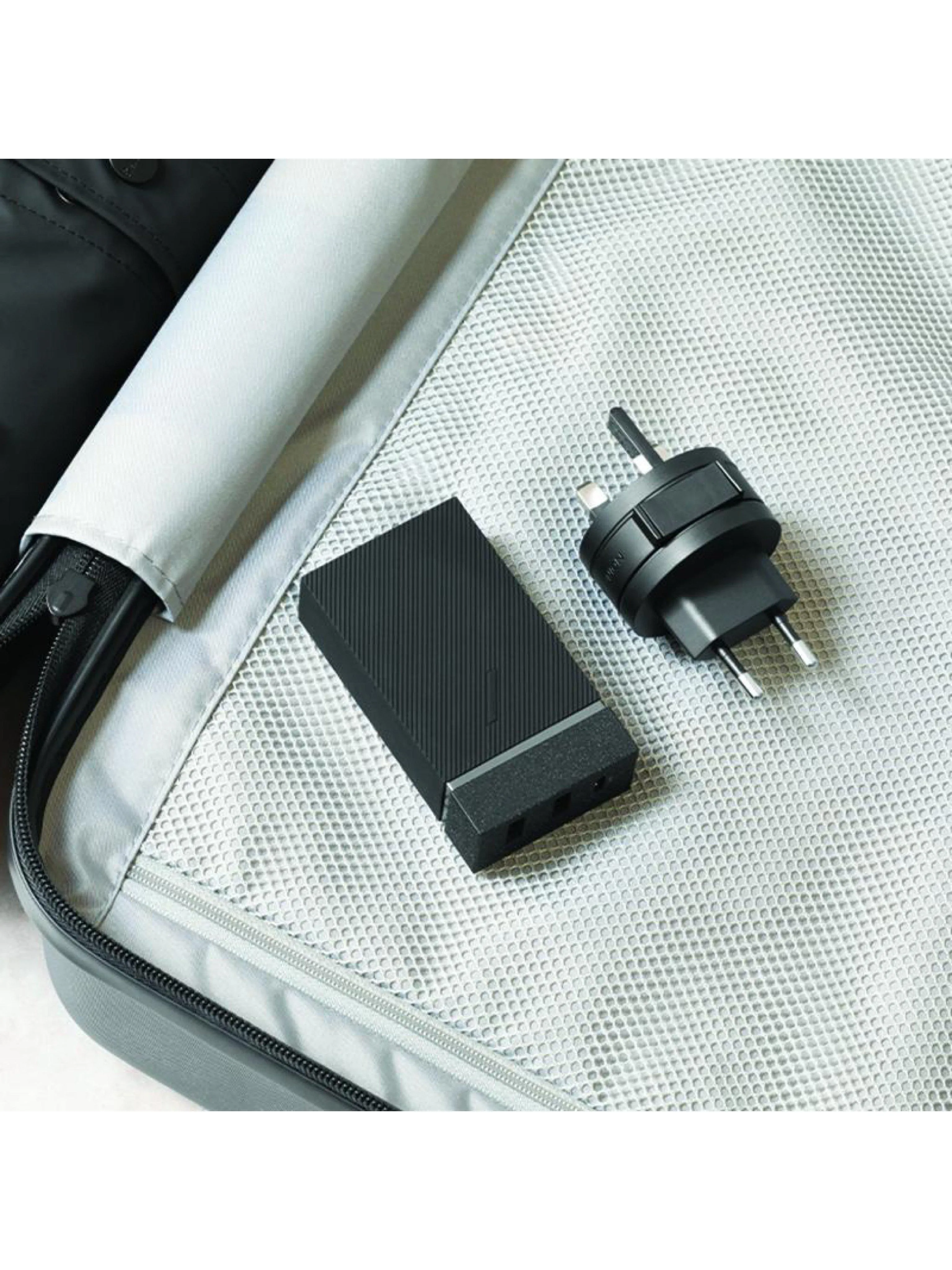 Native Union Smart 4 USB Charger International Fabric Slate