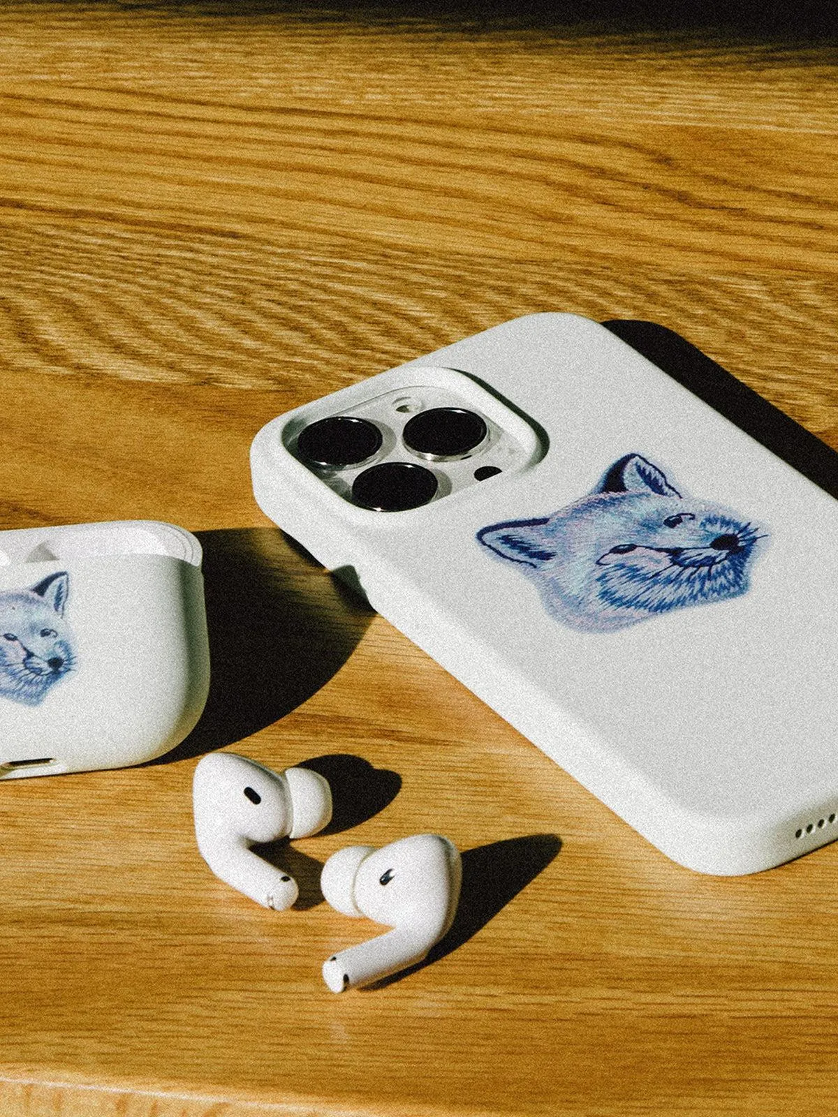 Native Union x Maison Kitsune Cool-Tone Fox Head Case for AirPods Pro