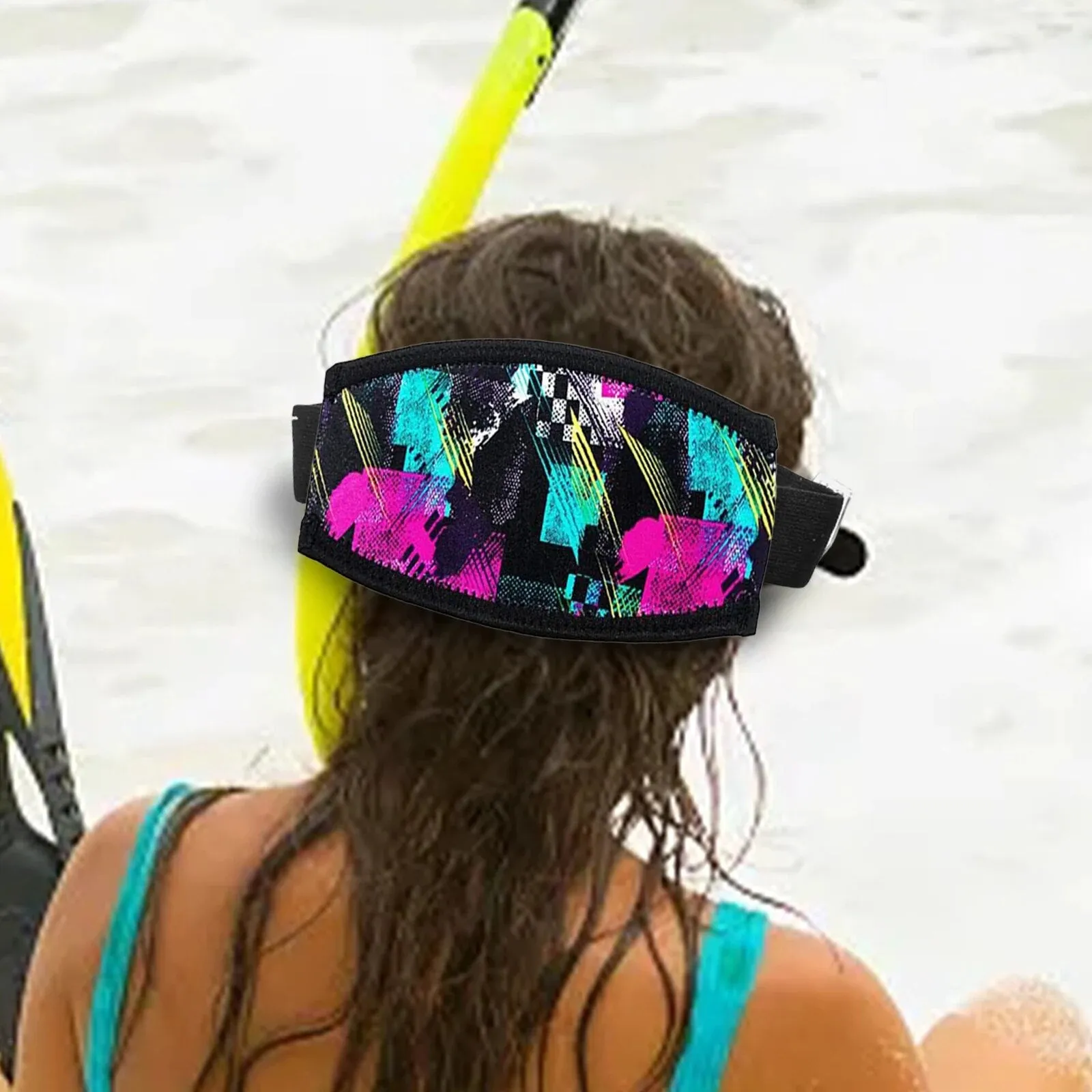 Neoprene Strap Cover for Mask - various designs