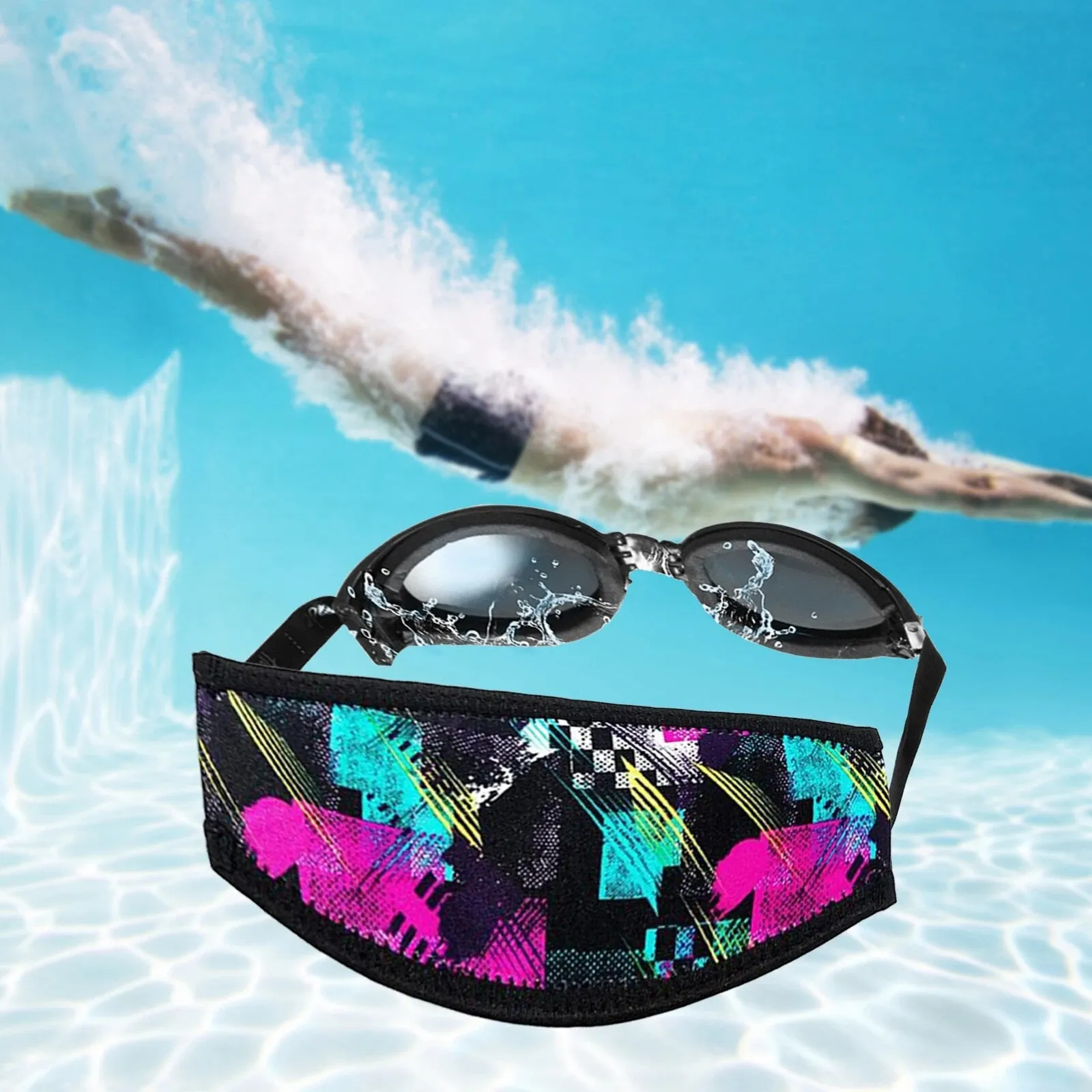 Neoprene Strap Cover for Mask - various designs