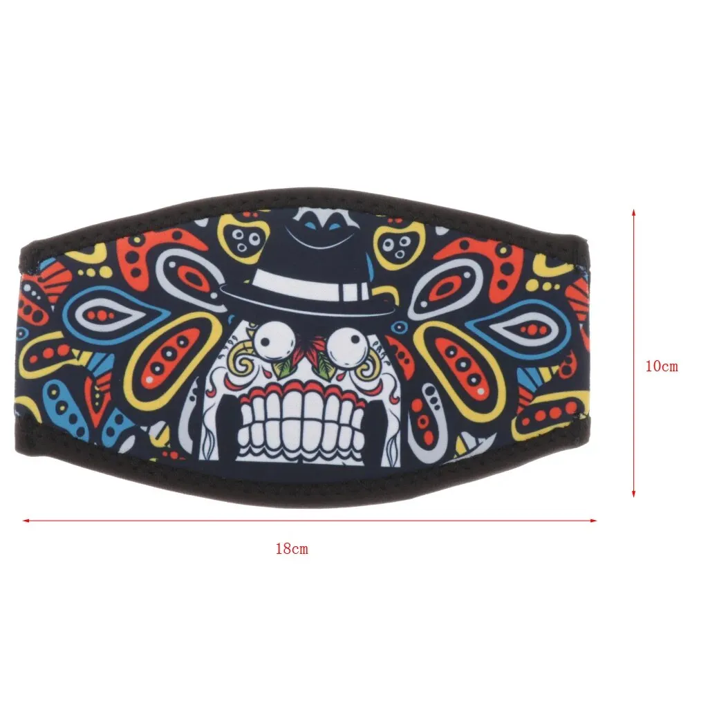 Neoprene Strap Cover for Mask - various designs