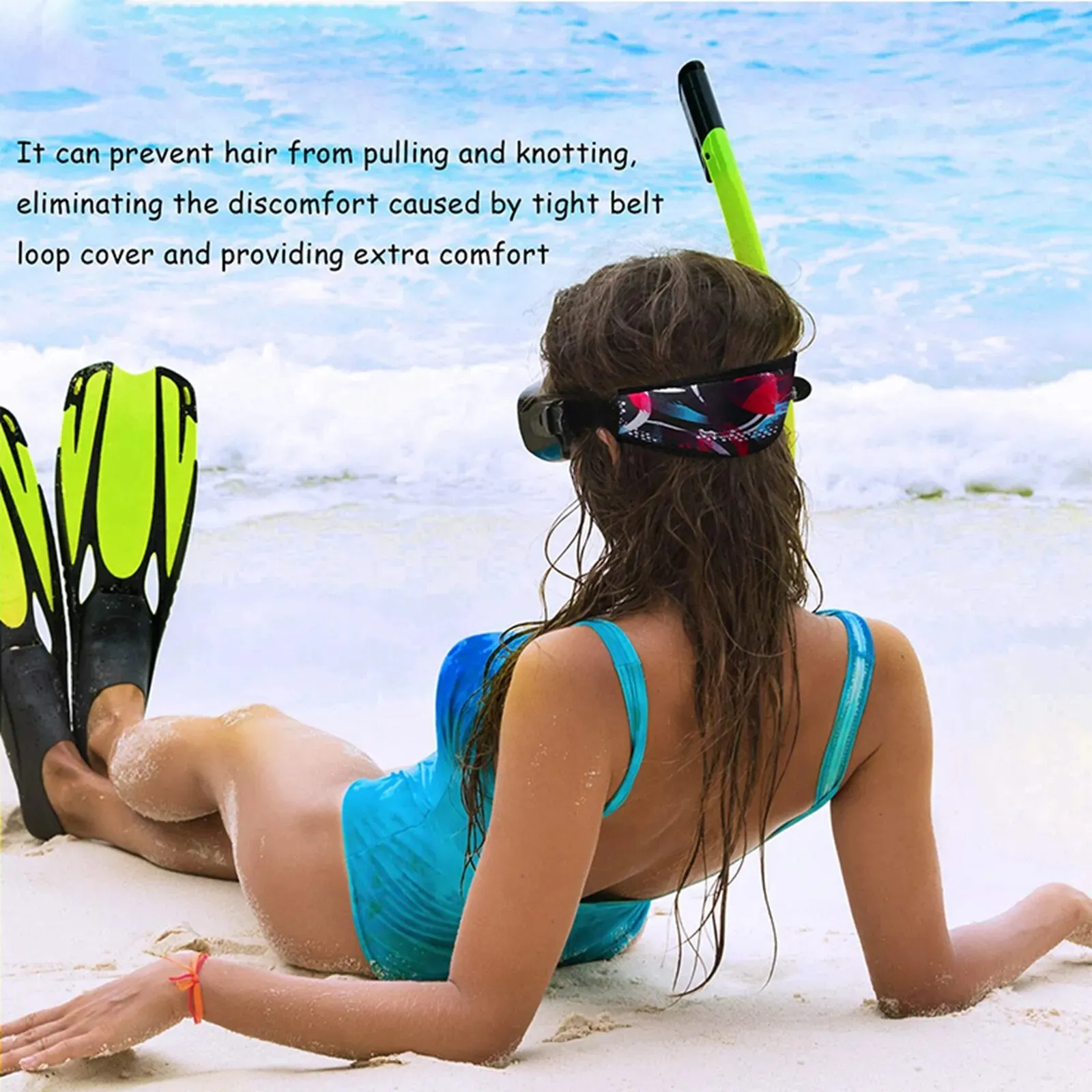 Neoprene Strap Cover for Mask - various designs