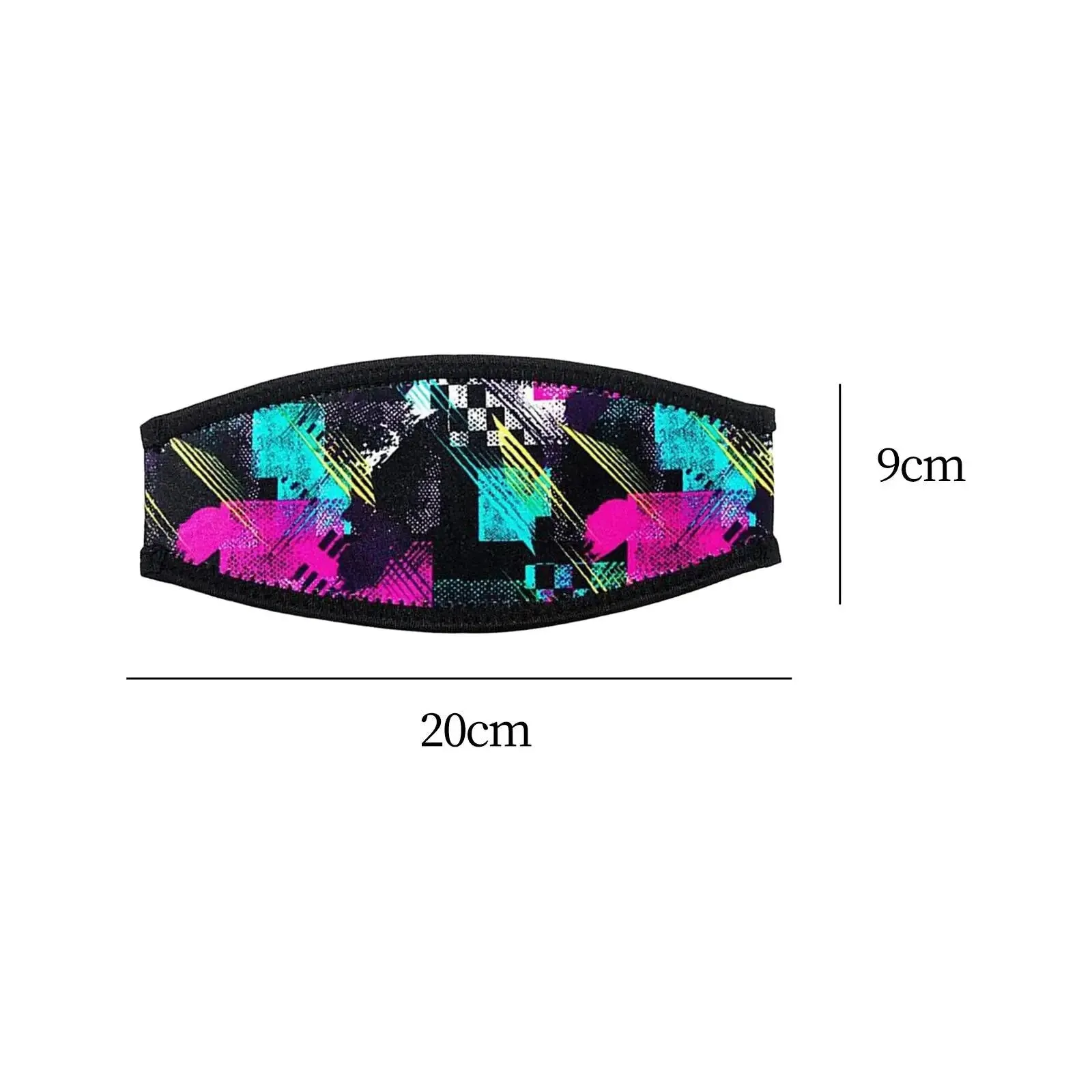 Neoprene Strap Cover for Mask - various designs