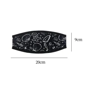 Neoprene Strap Cover for Mask - various designs