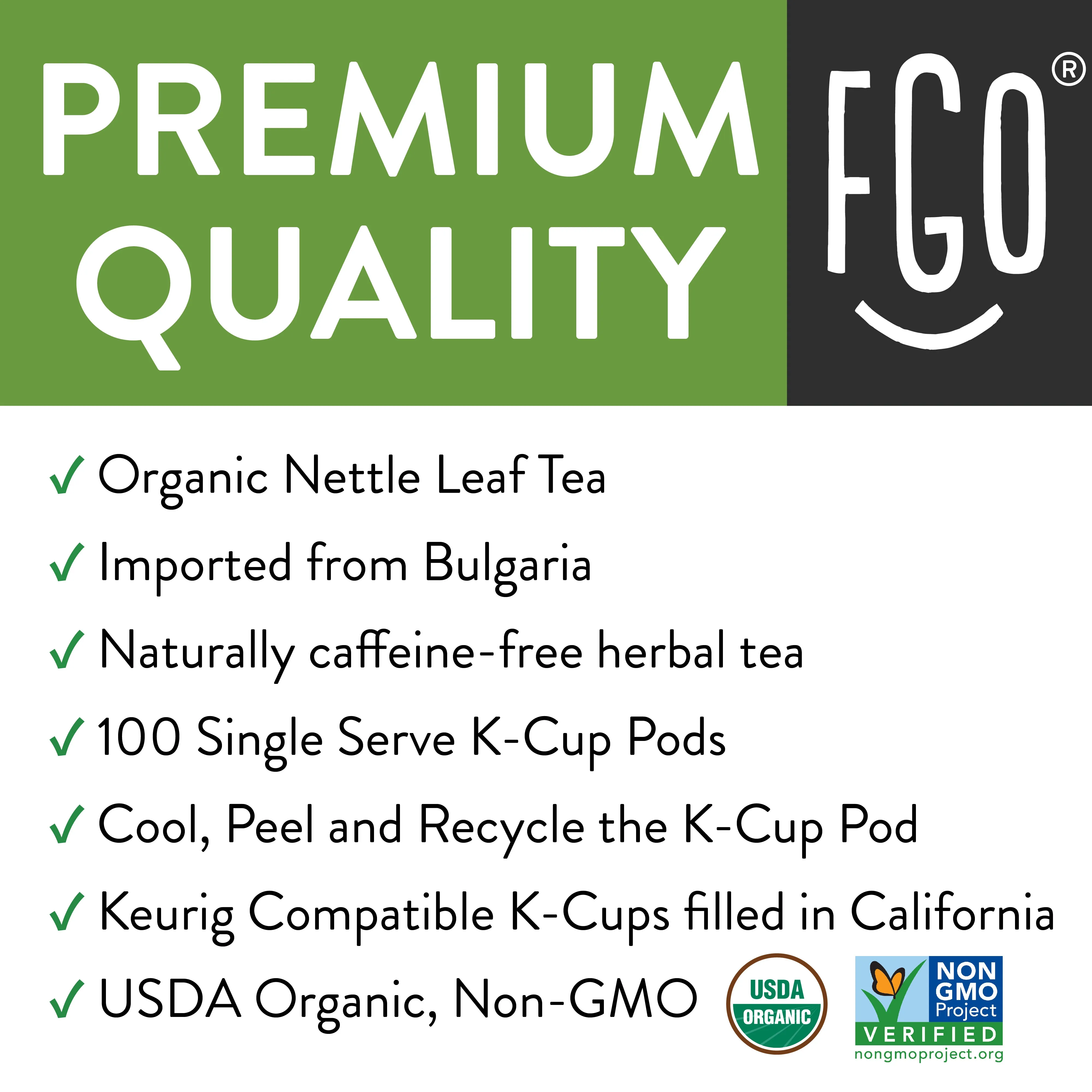 Nettle Tea K-Cup Pods