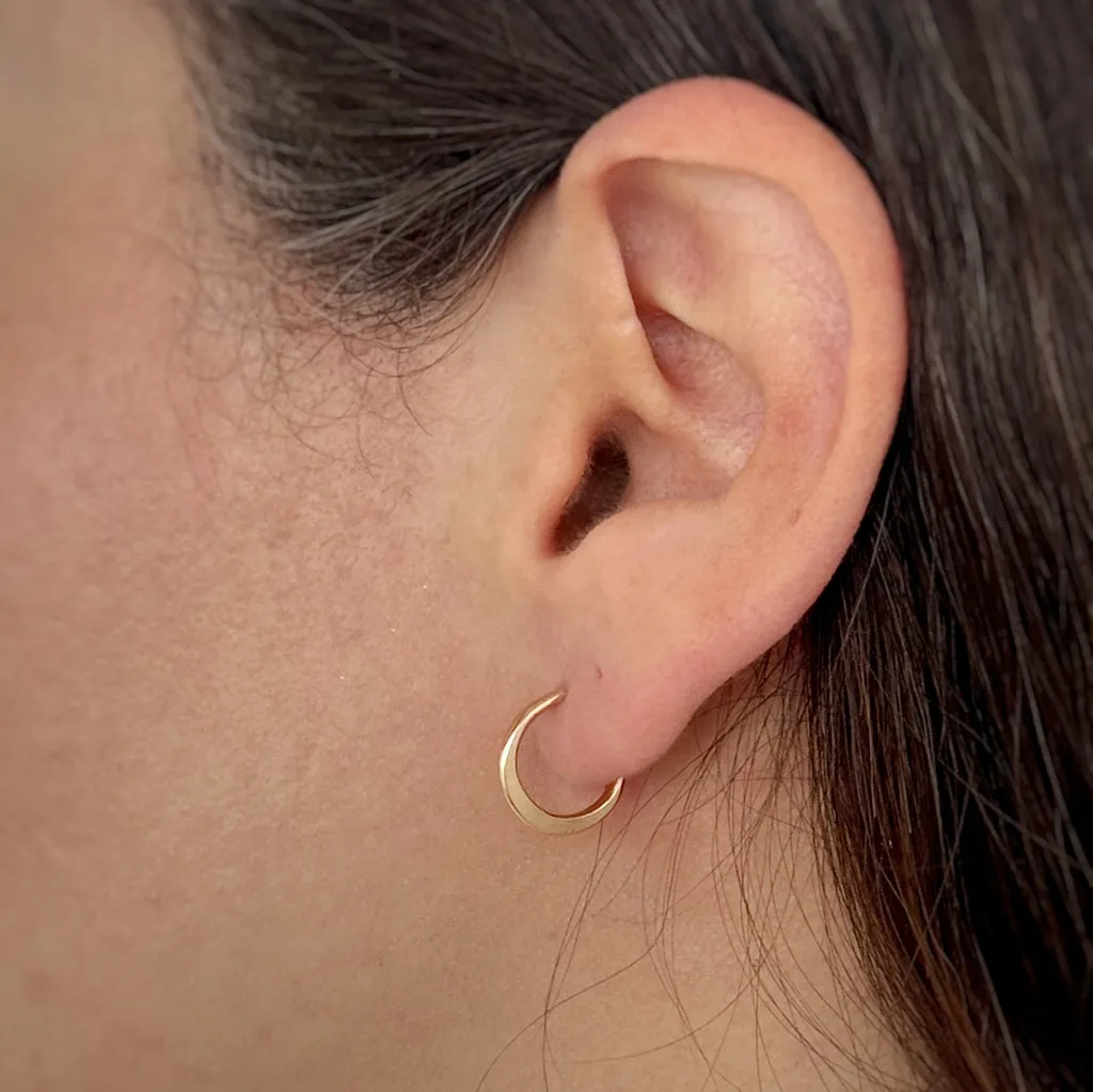 NEW! Jeannie Hoop Stud Earrings in 14K Gold Fill by Shepherd's Run Jewelry