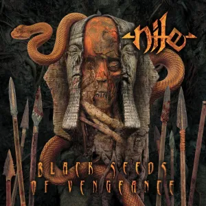 NILE - 2000 - Black Seeds Of Vengeance LP ORANGE KRUSH VINYL (2023 Reissue)