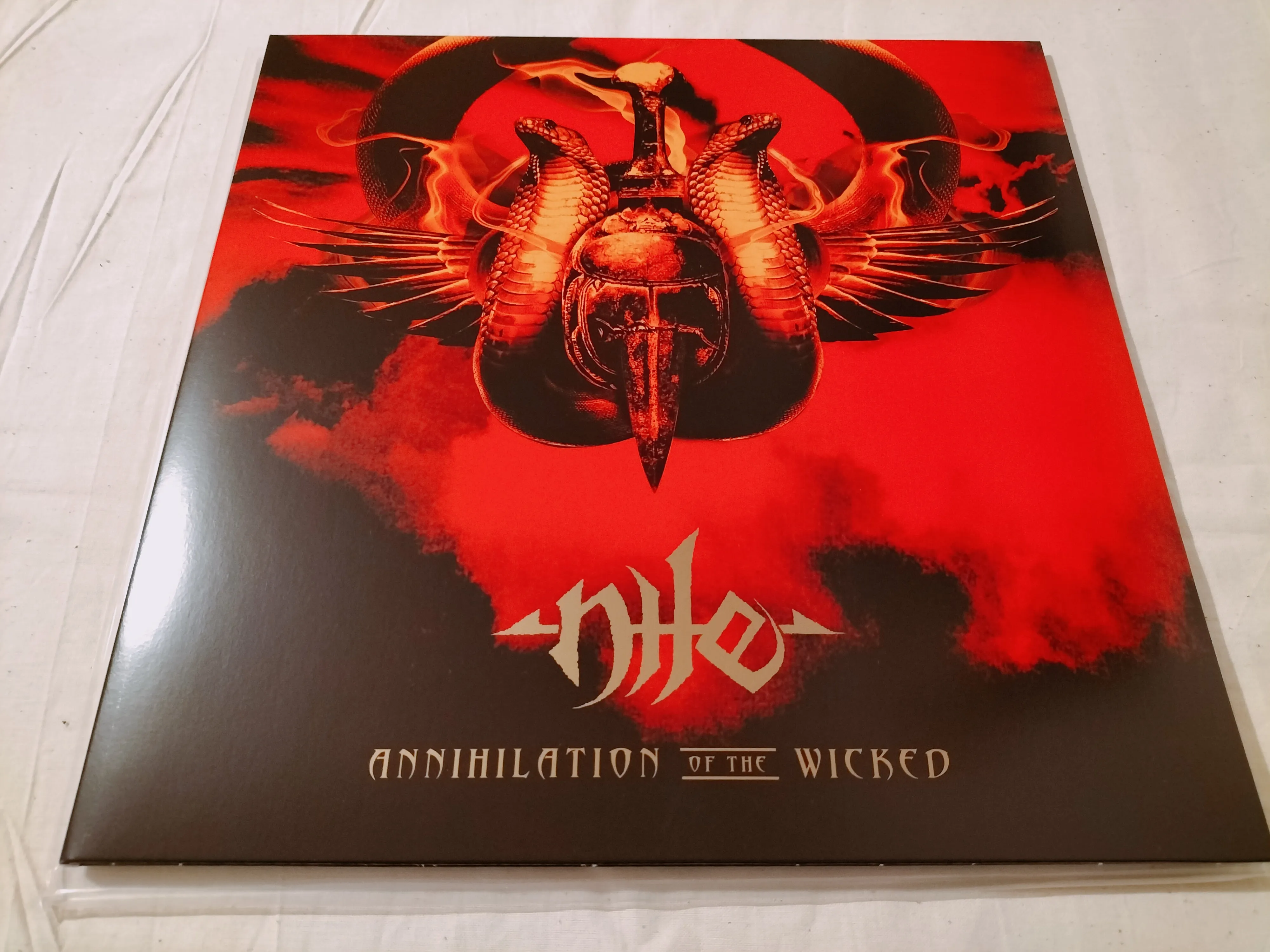 NILE - 2005 - Annihilation Of The Wicked 2xLP BLOOD RED VINYL (2023 Reissue)