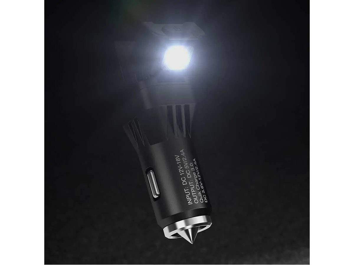 Nitecore - VCL10 Multifunctional Quickcharge 3.0 All-in-One Vehicle Gadget