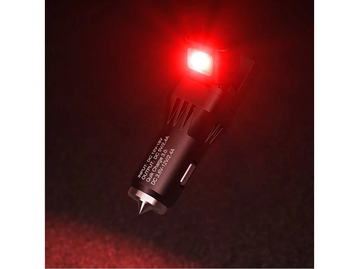 Nitecore - VCL10 Multifunctional Quickcharge 3.0 All-in-One Vehicle Gadget