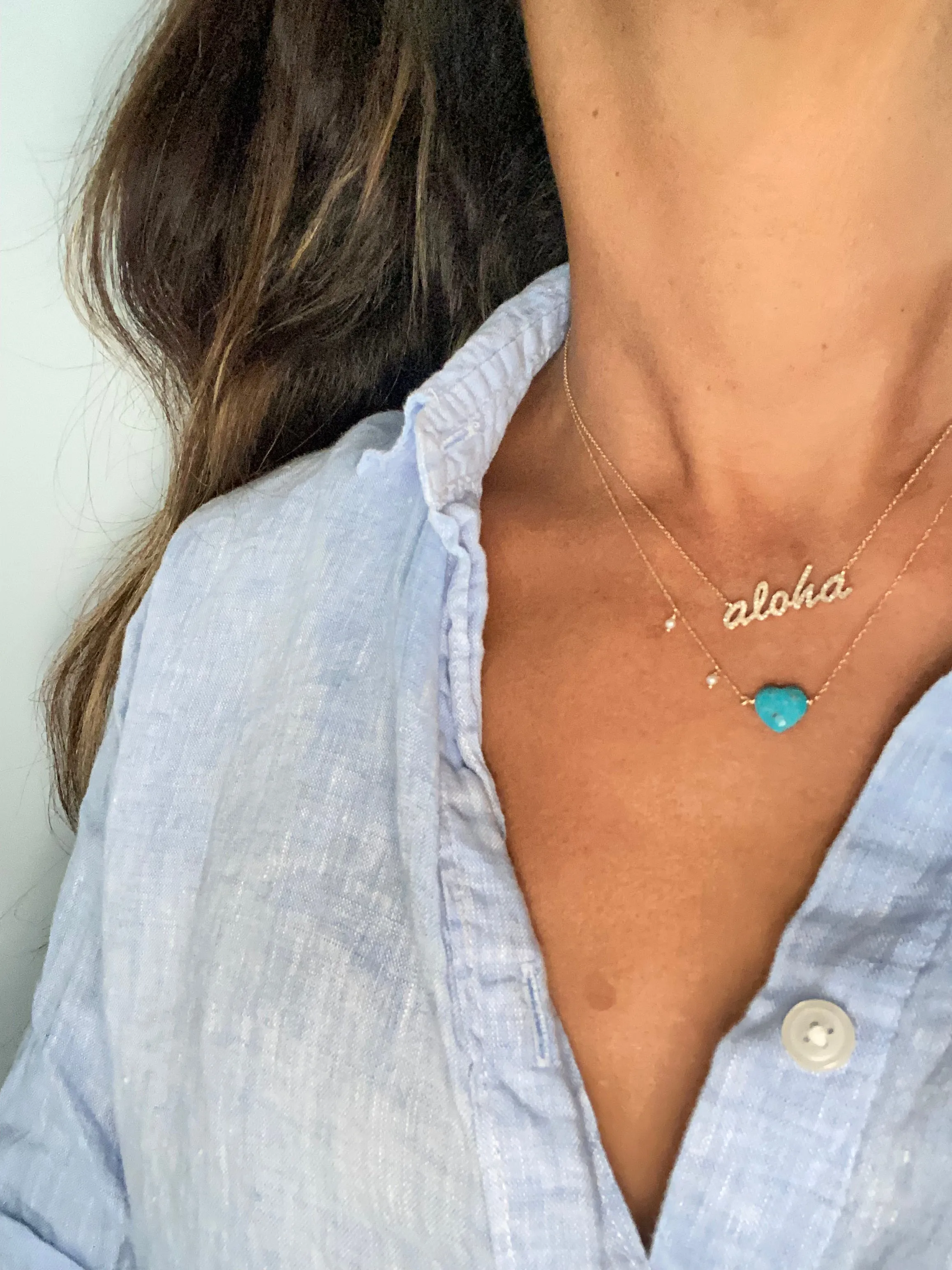 NKY Turquoise heart