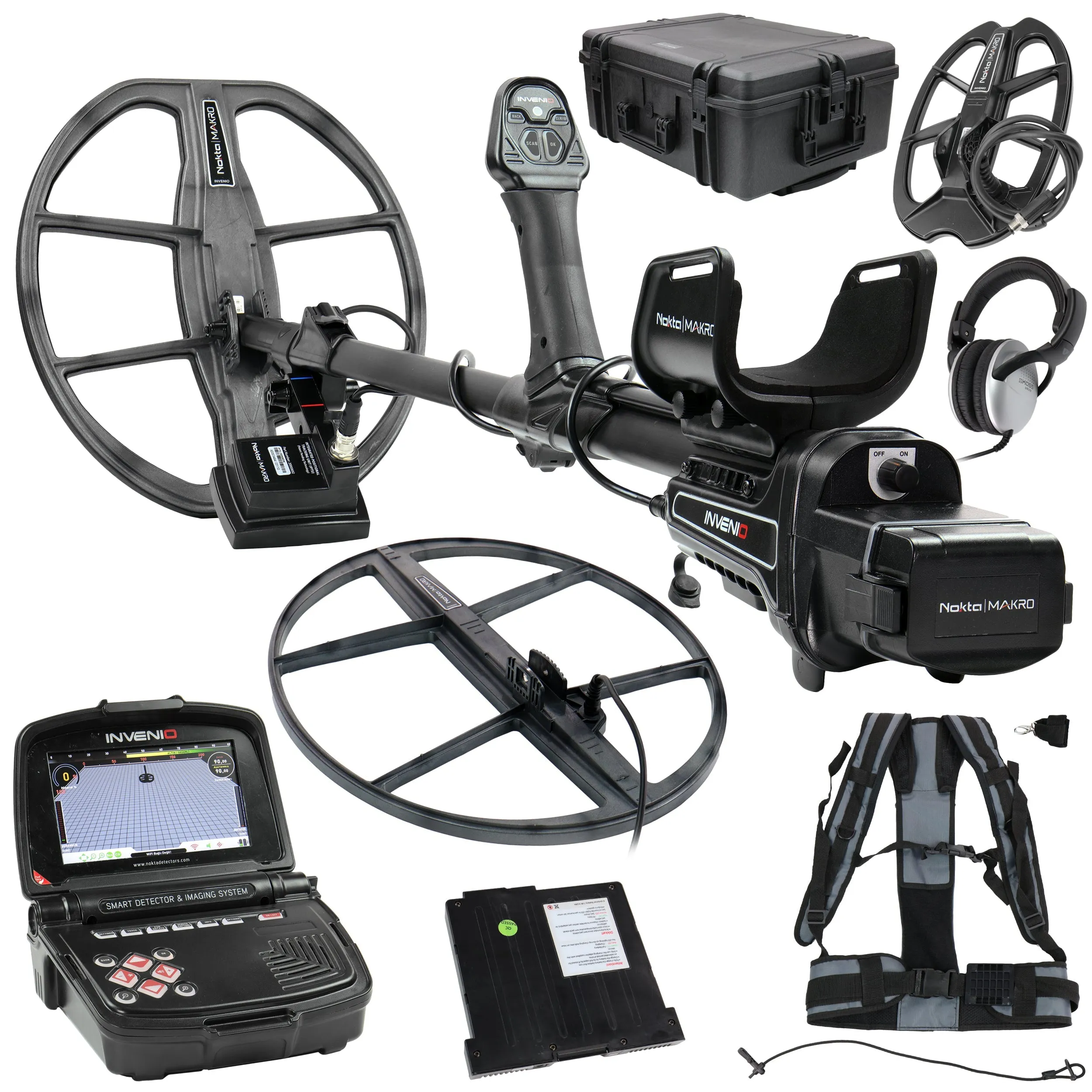 Nokta Invenio Pro Smart Metal Detector and 3D Imaging System (Open Box)