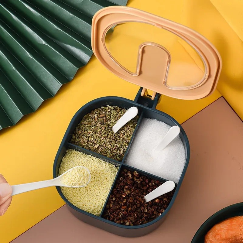 Nordic 4-Spice Compact Container