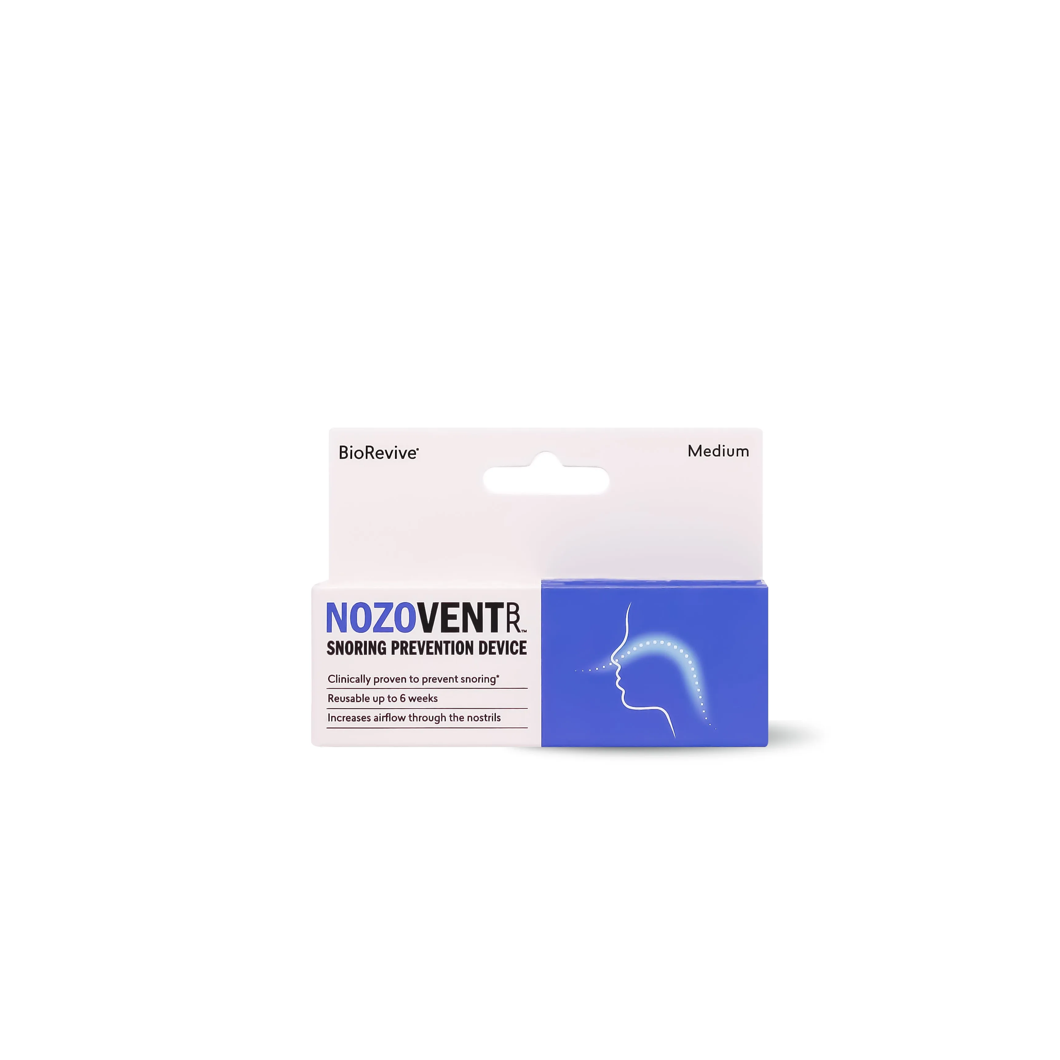 Nozovent Medium – Clinically proven anti-snoring device