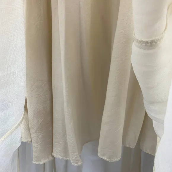 NWT Willow &amp; Clay Dress Small Off White Rhinestone