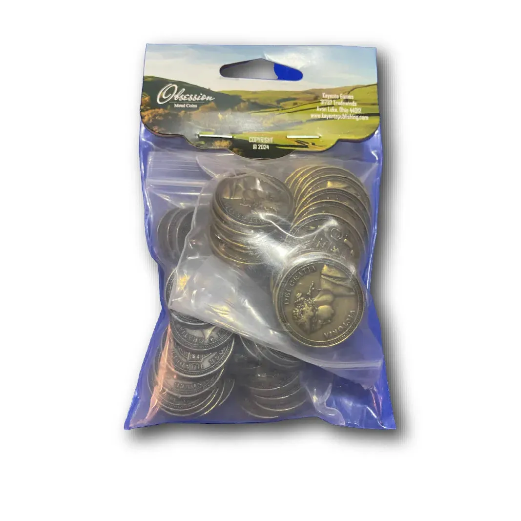 Obsession Metal Coins
