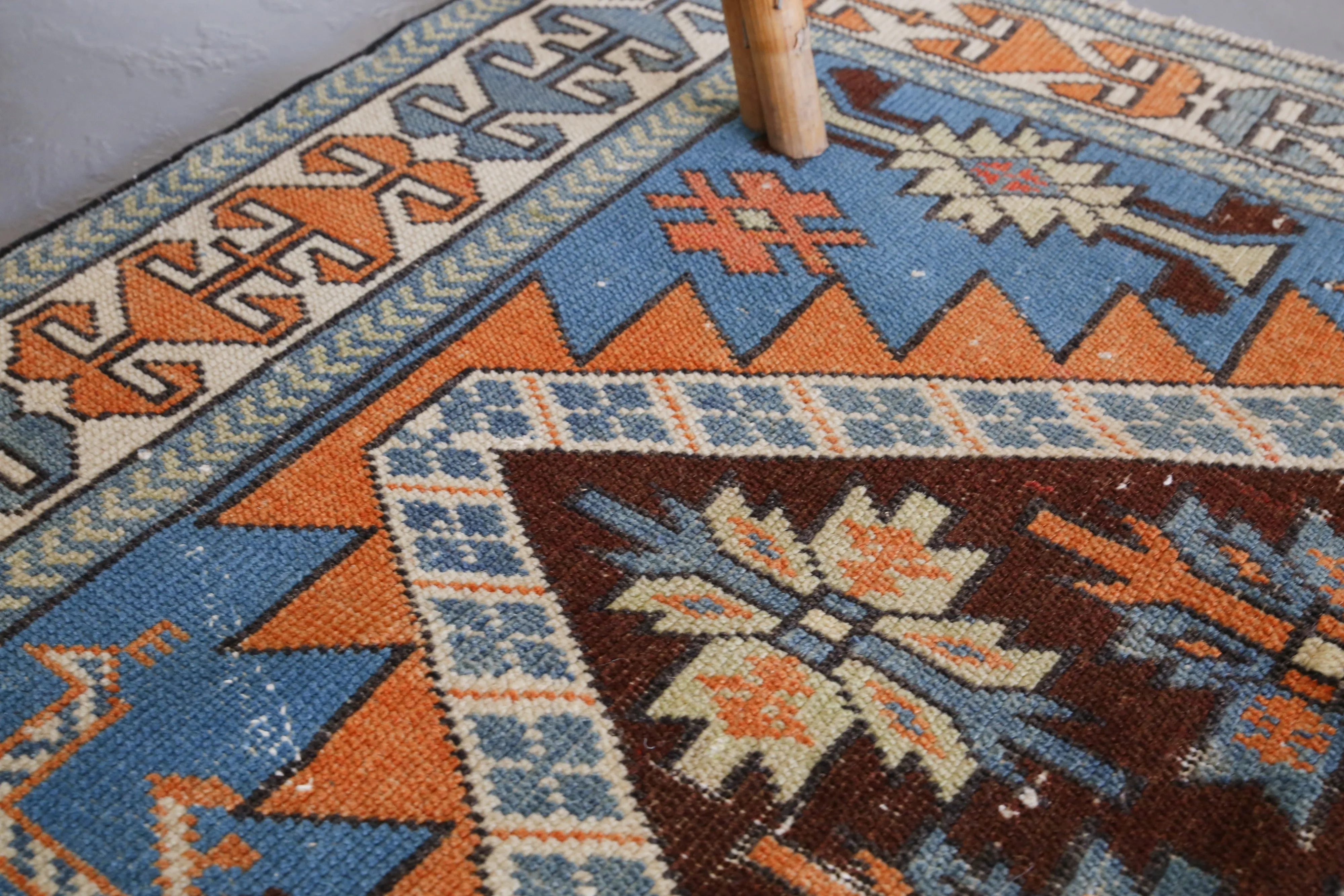 Old Kars Kazak Rug 3ftx6ft