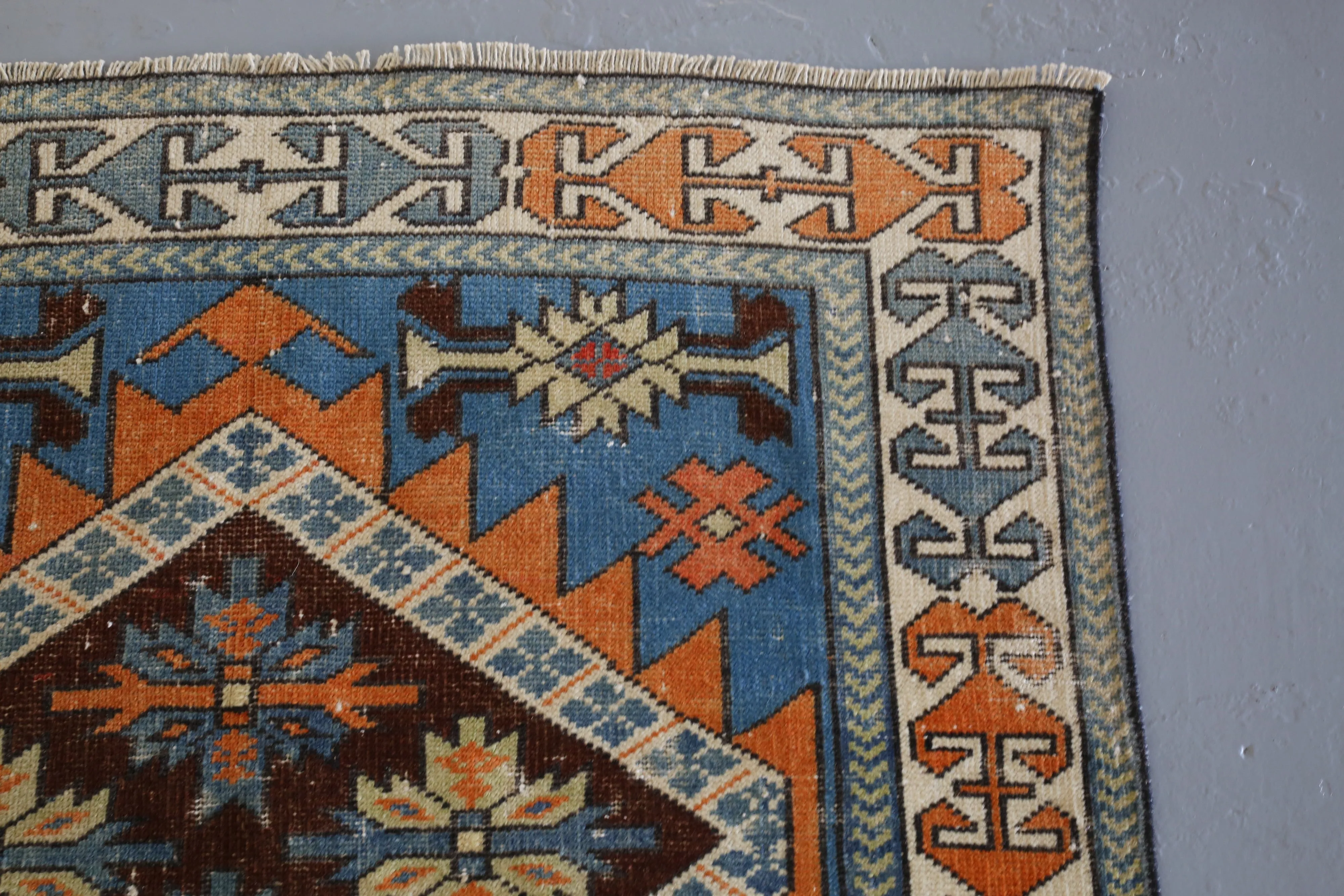 Old Kars Kazak Rug 3ftx6ft