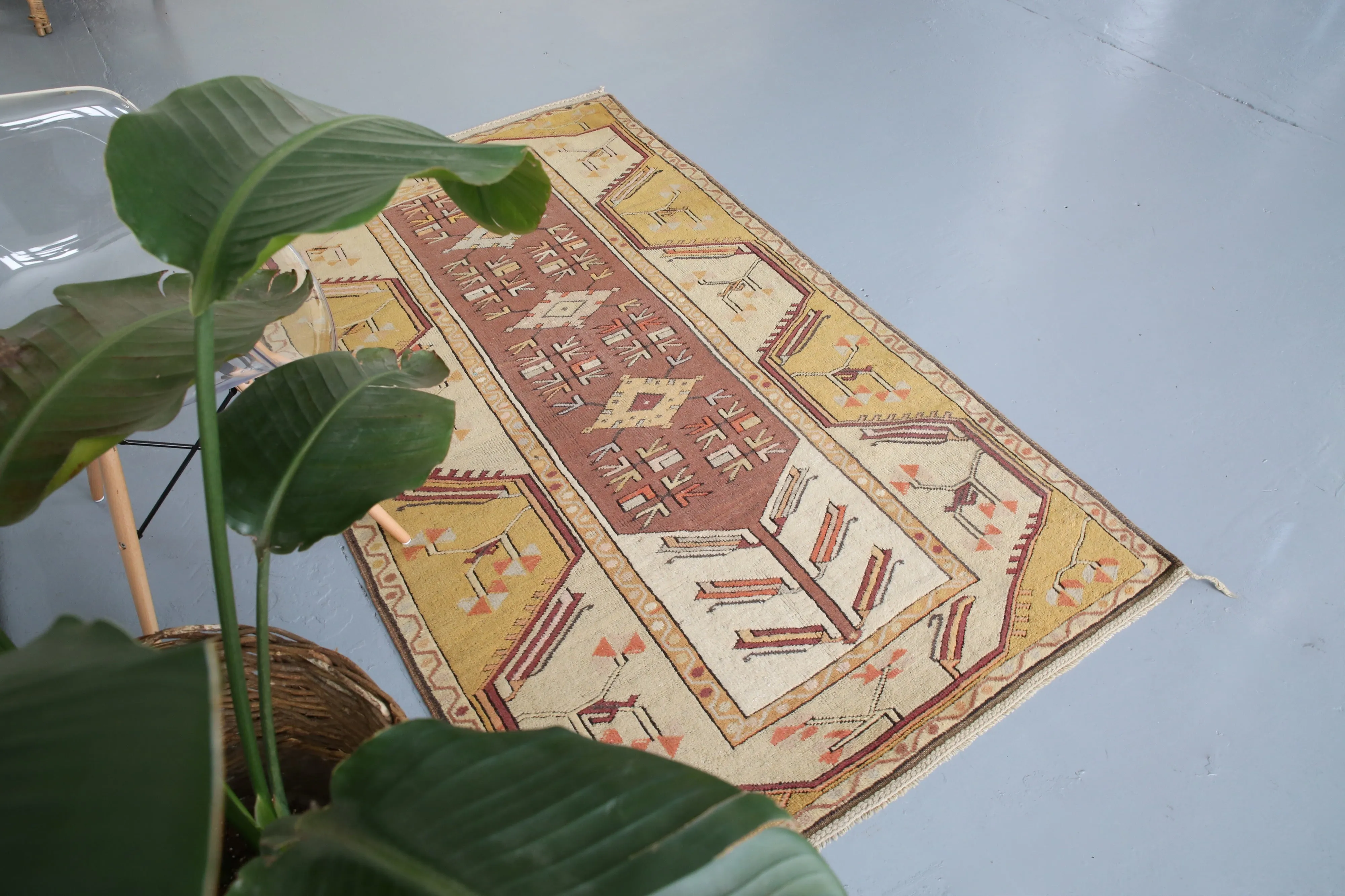 Old Milas Rug 3.8ftx6.5ft