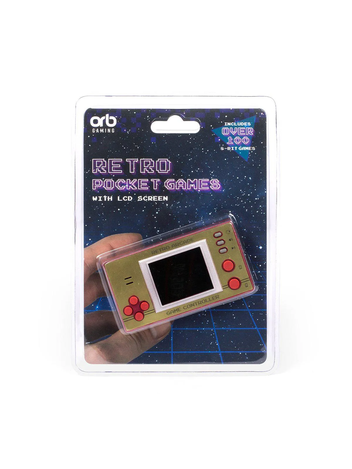 Orb Gaming Retro Pocket Games with LCD Screen