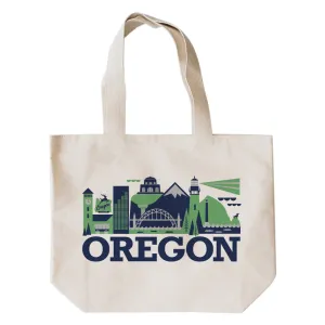 OREGON CITYSCAPE TOTE BAG