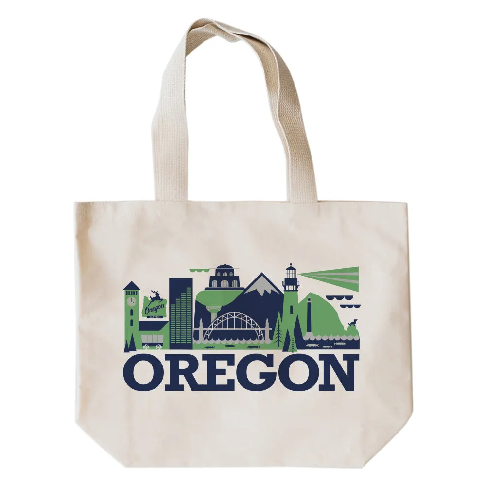 OREGON CITYSCAPE TOTE BAG