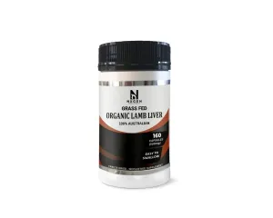Organic Lamb Liver Capsules - 160 Capsules