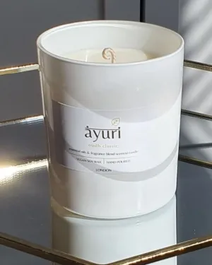 Oudh Candle (sweet, earthy, floral)