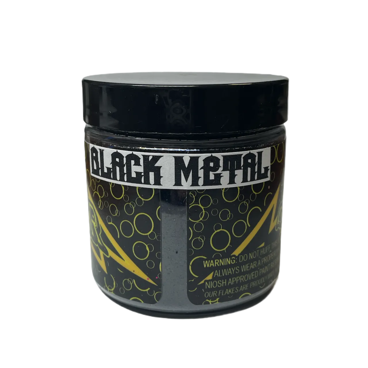 Paint Huffer Metal Flake - Black Metal