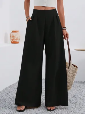 Pantalones Anchos Elegantes de Cherry Vibes en