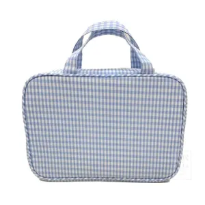 Personalized Nylon Mist Gingham Carry On