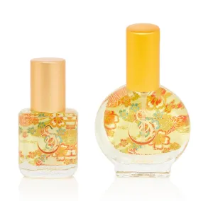 PETITE DUO ~ AMBER Organic Perfume Oil Extract Roll-On and Organic Eau de Toilette Mini Gift Set by Sage
