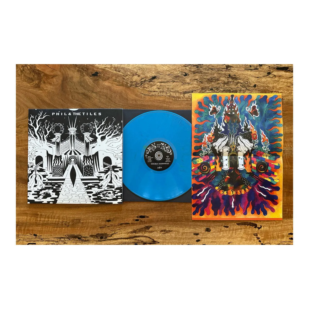 Phil & The Tiles – Double Happiness [IMPORT OCEAN BLUE VINYL] – New LP