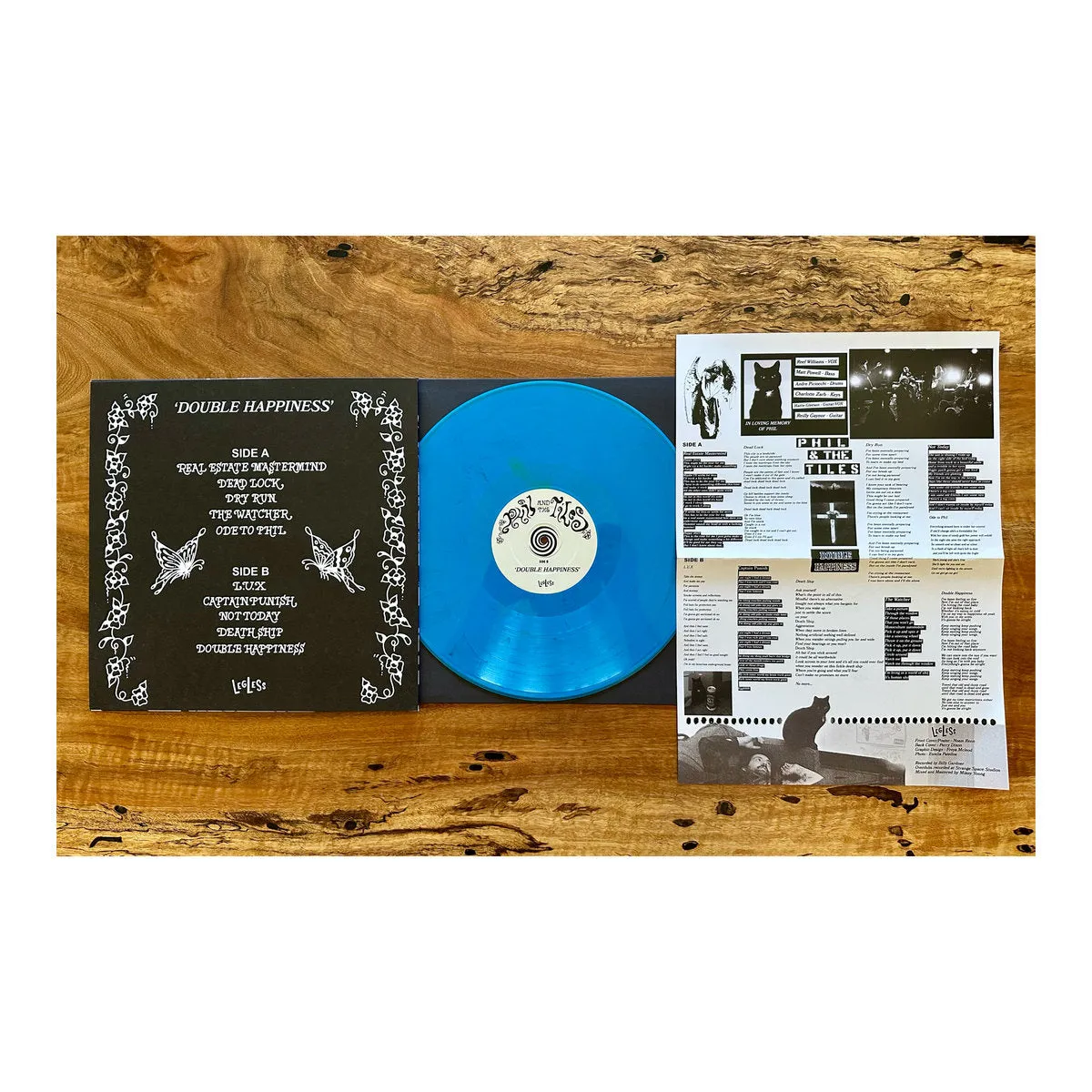 Phil & The Tiles – Double Happiness [IMPORT OCEAN BLUE VINYL] – New LP