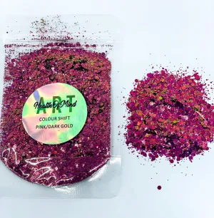 Pink / dark gold 15g