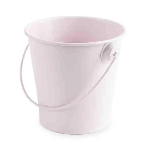 Pink Metal Pail