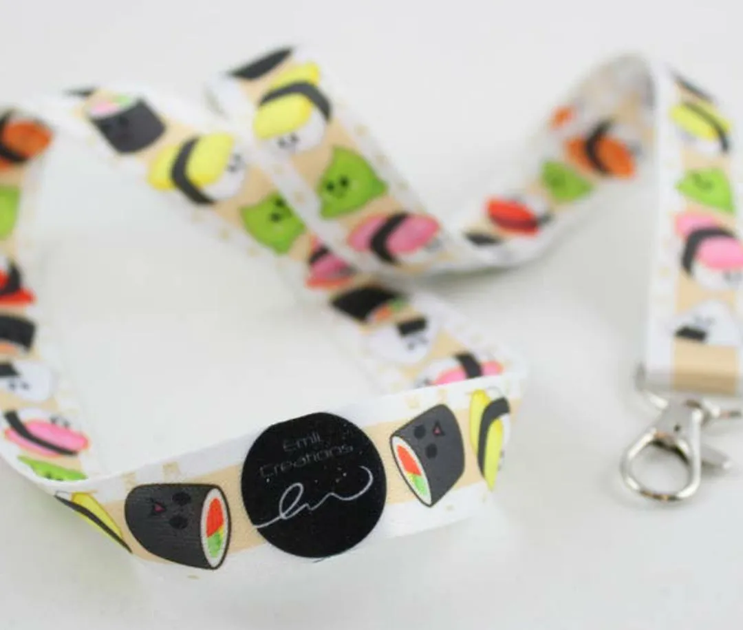 Porta badge SUSHI-Emii Creations