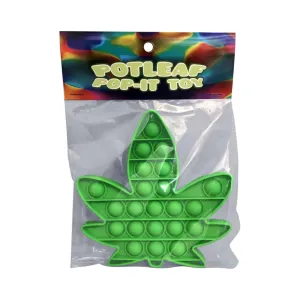 Pot Leaf Pop-It Fidget Toy  *