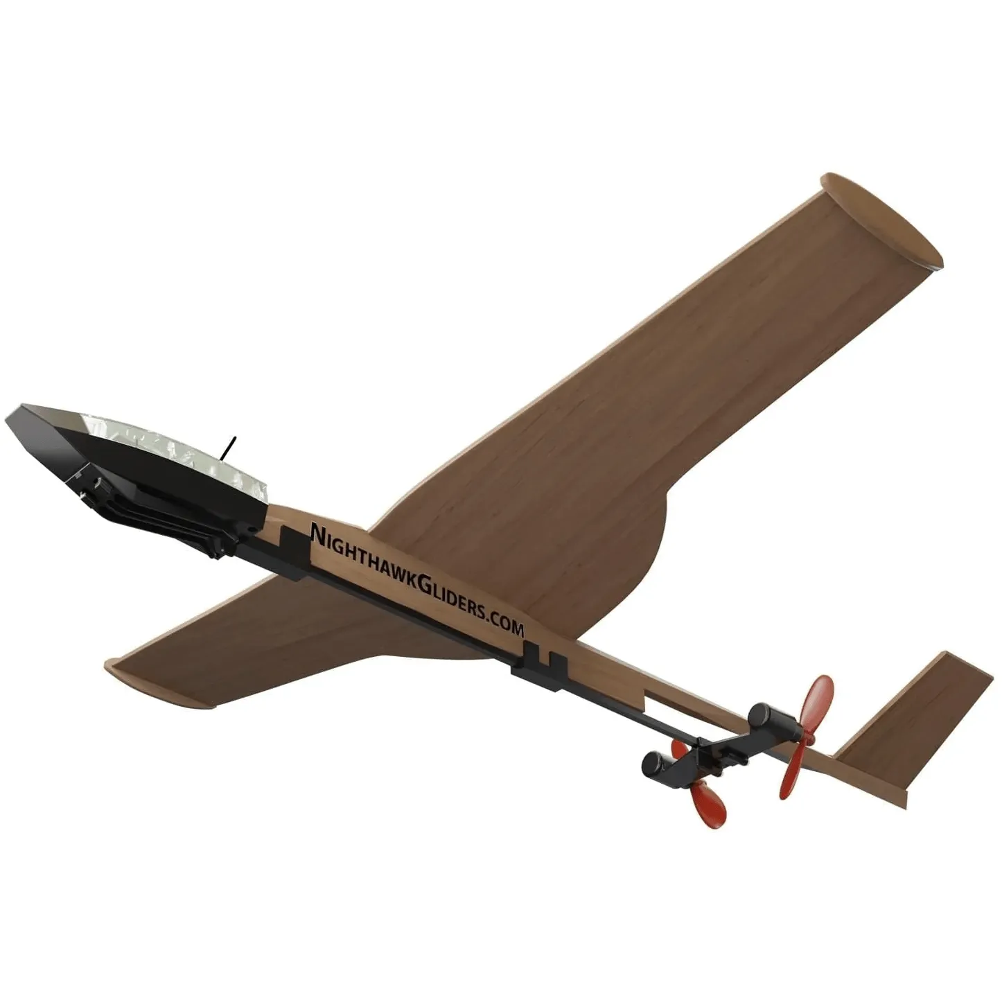 Powerup 4.0   Balsa Wood Kit - Smartphone Controlled Paper Airplane