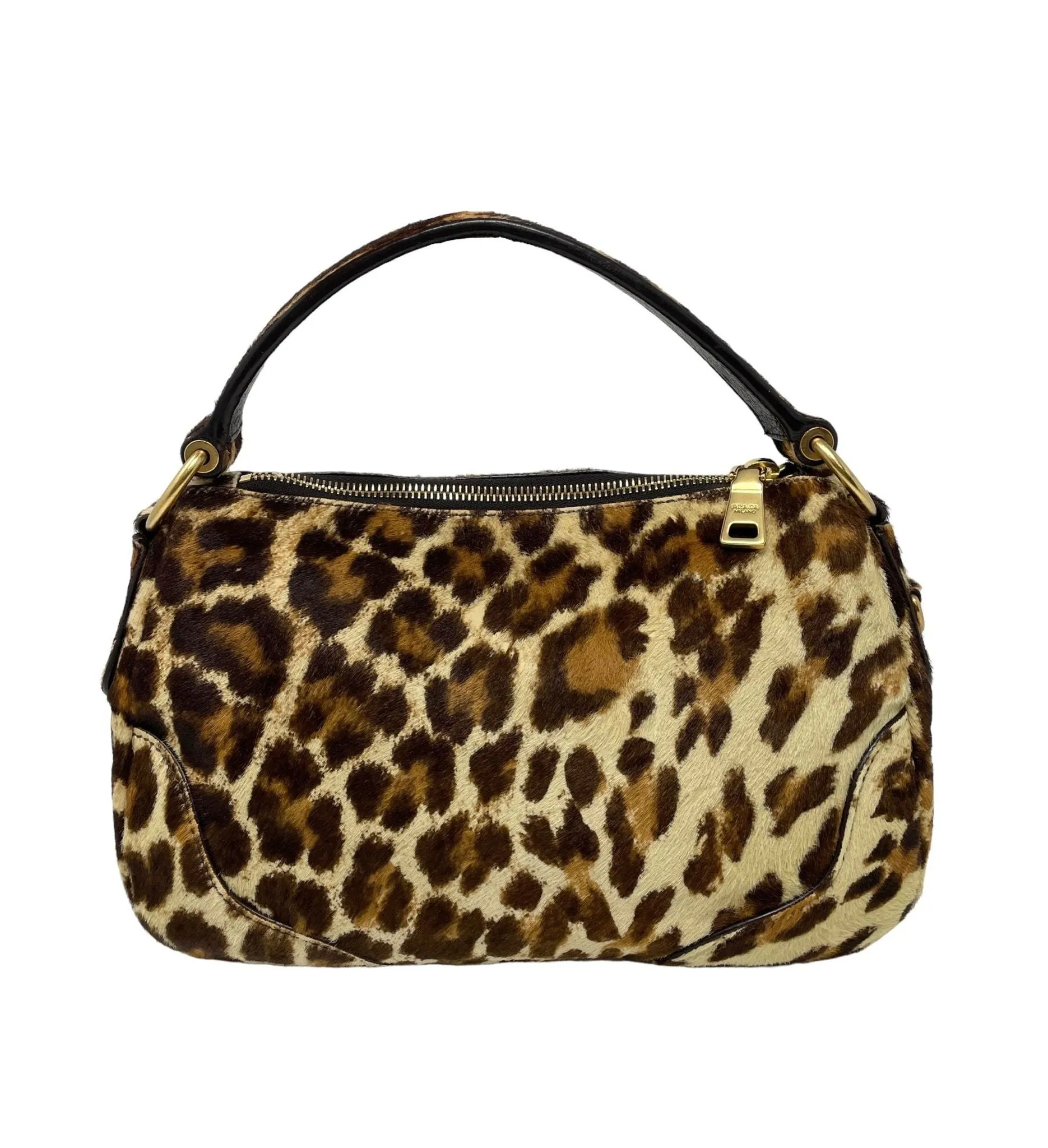 Prada Cheetah Print Shoulder Bag