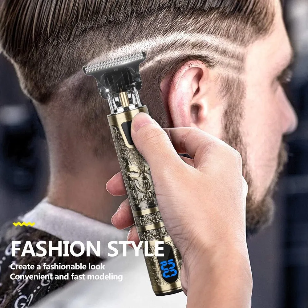 Premium LCD Professional Hair Trimmer
