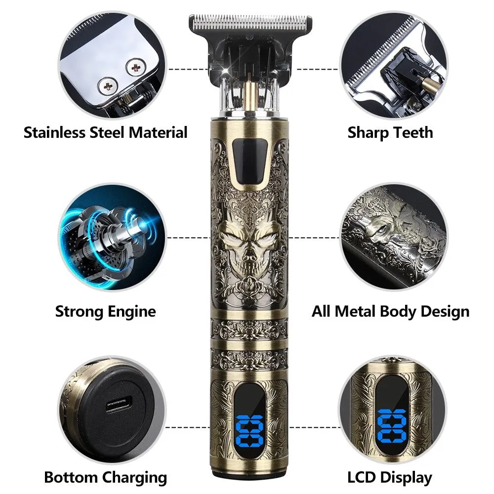 Premium LCD Professional Hair Trimmer