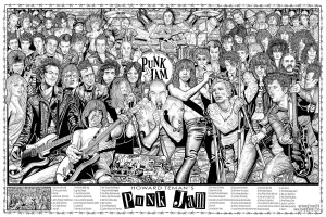 Punk Jam 24x36 - MUS00820
