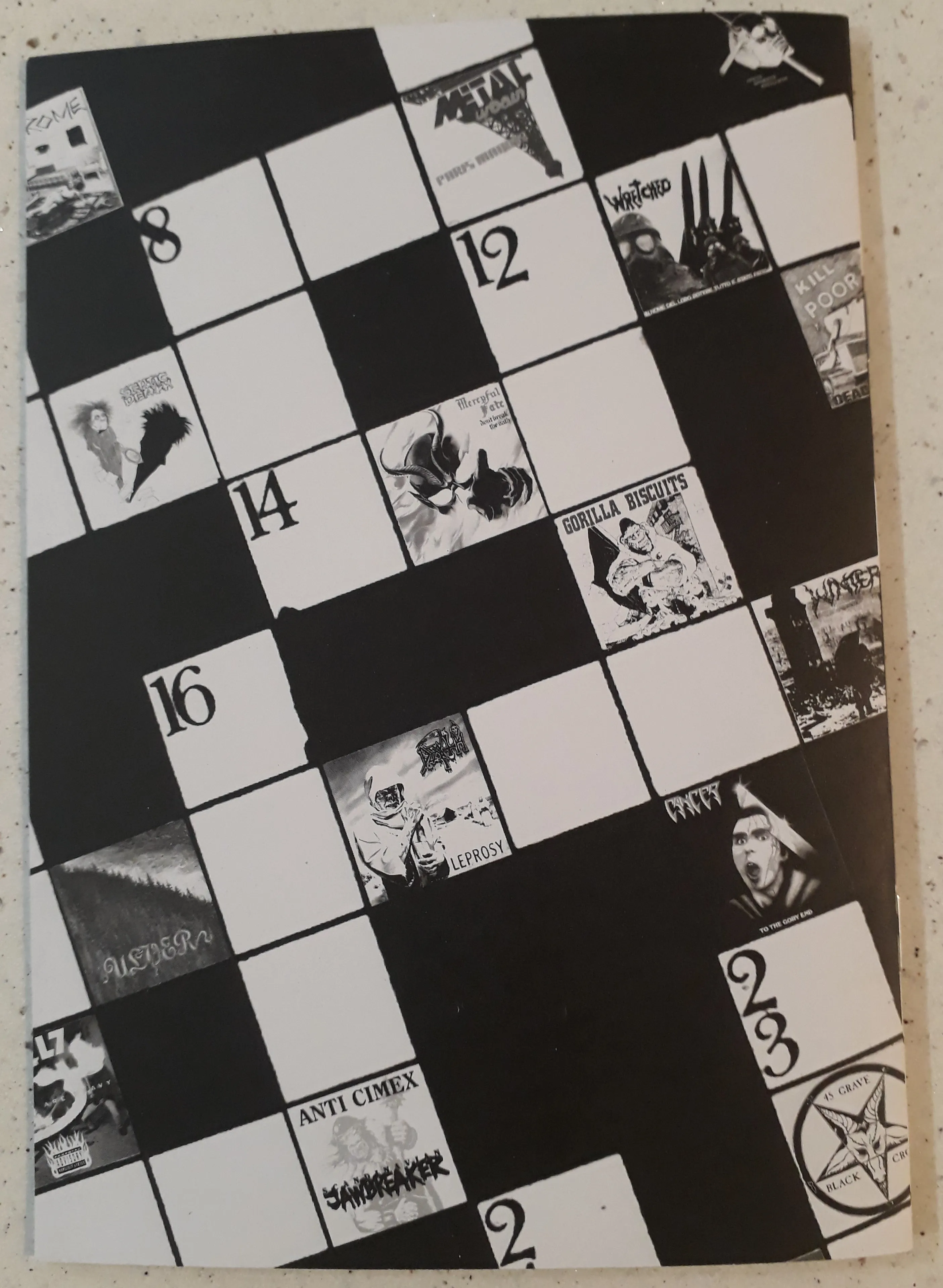 PUNK   METAL CROSSWORD COLLECTION - Issue #1