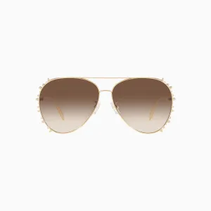 Punk Stud Pilot Alexander McQueen Sunglasses