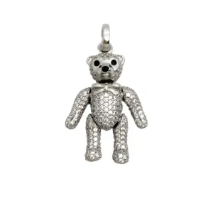 Punk Teddy Bear Pendant